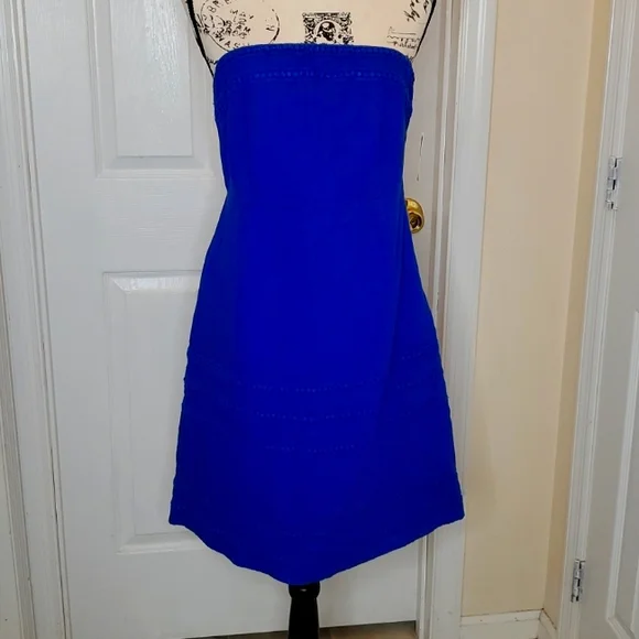 Old Navy strapless embroidered dress